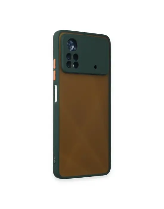 Xiaomi Poco X4 Pro 5g Kılıf Montreal Silikon Kapak - Yeşil