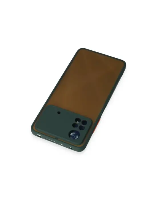 Xiaomi Poco X4 Pro 5g Kılıf Montreal Silikon Kapak - Yeşil