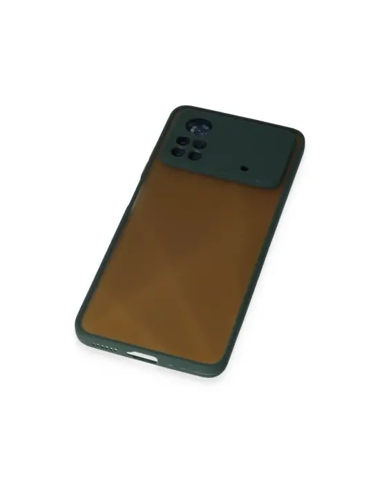 Xiaomi Poco X4 Pro 5g Kılıf Montreal Silikon Kapak - Yeşil