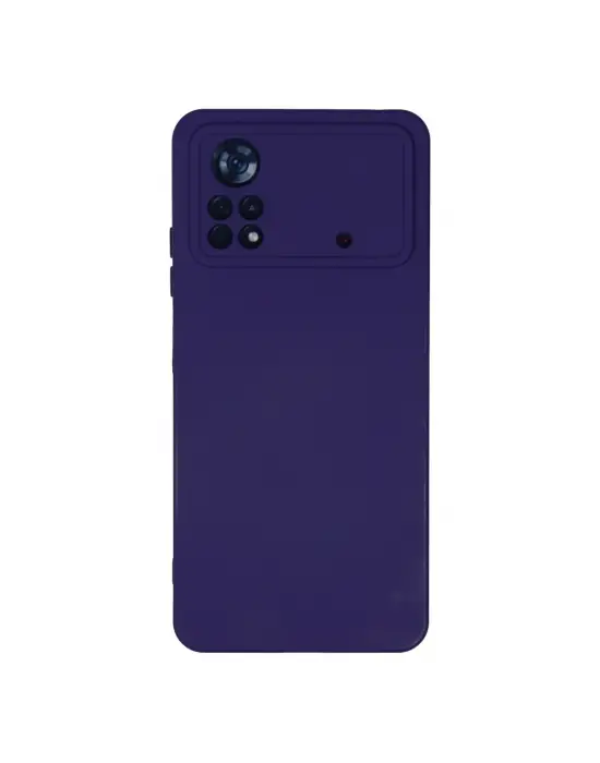 Xiaomi Poco X4 Pro 5g Kılıf Nano İçi Kadife Silikon - Mor