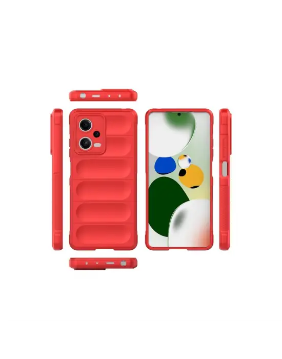 Xiaomi Poco X5 5g Kılıf Optimum Silikon - Kırmızı