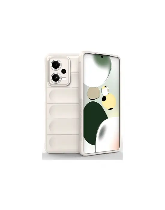 Xiaomi Poco X5 5g Kılıf Optimum Silikon - Krem