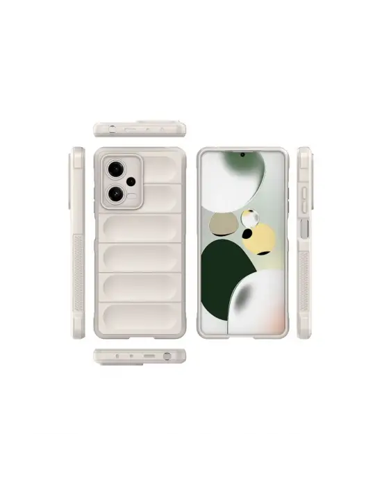 Xiaomi Poco X5 5g Kılıf Optimum Silikon - Krem