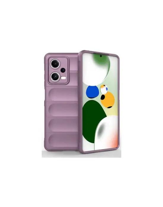 Xiaomi Poco X5 5g Kılıf Optimum Silikon - Mor