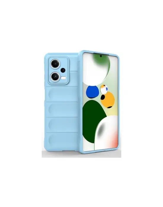Xiaomi Poco X5 5g Kılıf Optimum Silikon - Sky Blue
