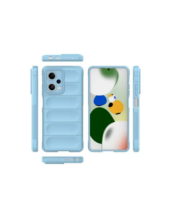 Xiaomi Poco X5 5g Kılıf Optimum Silikon - Sky Blue