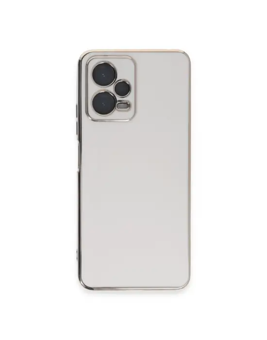 Xiaomi Poco X5 5g Kılıf Volet Silikon - Beyaz