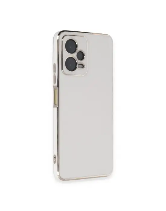 Xiaomi Poco X5 5g Kılıf Volet Silikon - Beyaz
