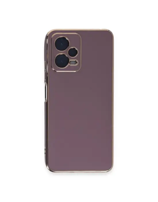 Xiaomi Poco X5 5g Kılıf Volet Silikon - Mor