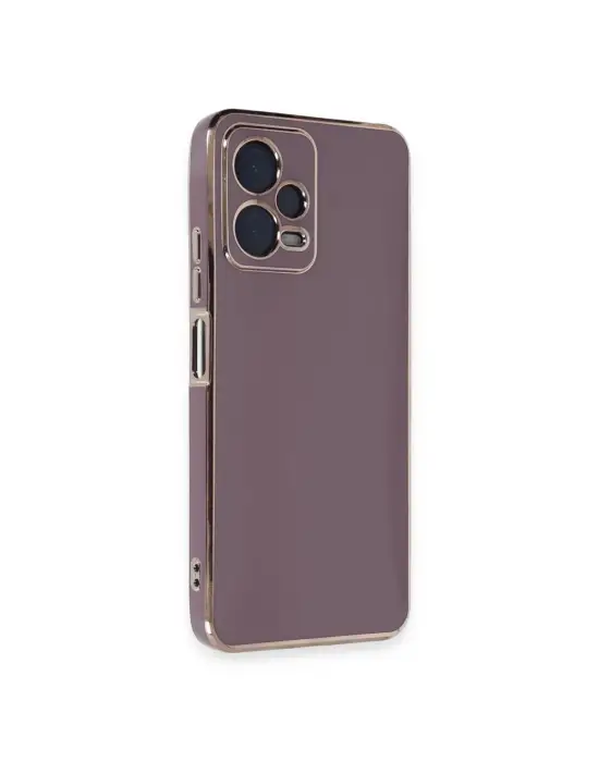 Xiaomi Poco X5 5g Kılıf Volet Silikon - Mor