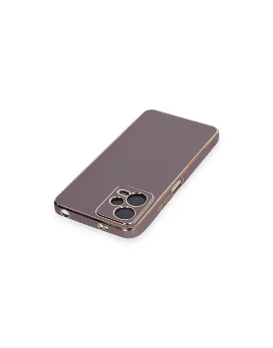 Xiaomi Poco X5 5g Kılıf Volet Silikon - Mor