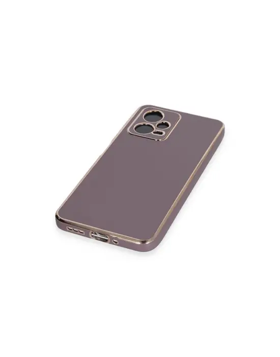 Xiaomi Poco X5 5g Kılıf Volet Silikon - Mor