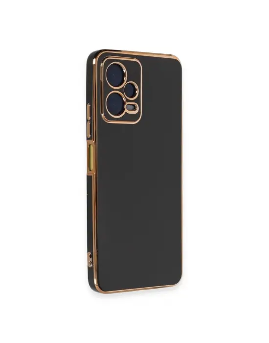 Xiaomi Poco X5 5g Kılıf Volet Silikon - Siyah