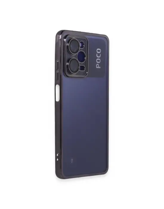 Xiaomi Poco X5 Pro 5g Kılıf Razer Lensli Silikon - Mor