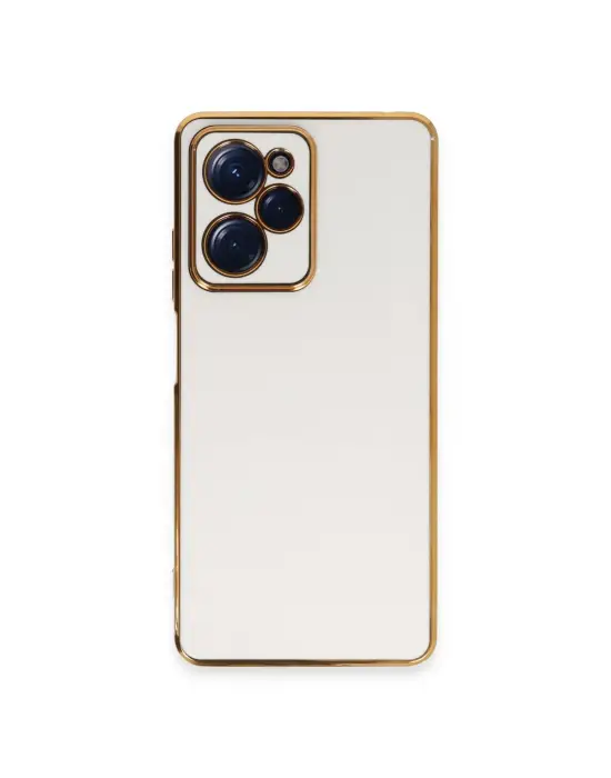 Xiaomi Poco X5 Pro 5g Kılıf Volet Silikon - Beyaz