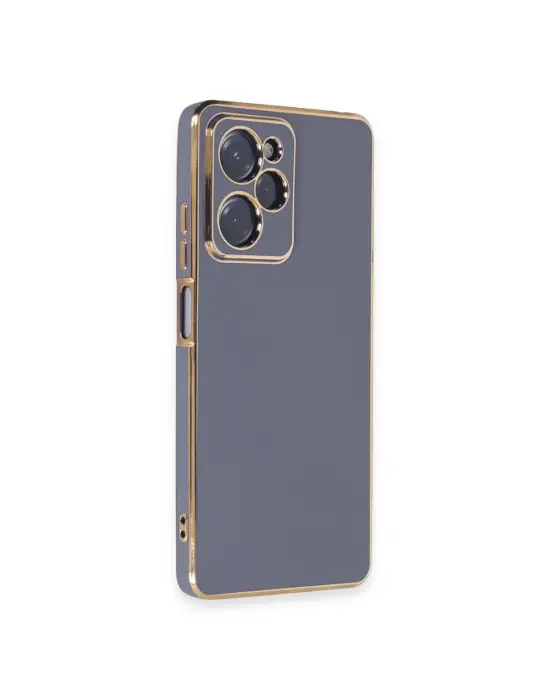 Xiaomi Poco X5 Pro 5g Kılıf Volet Silikon - Mavi