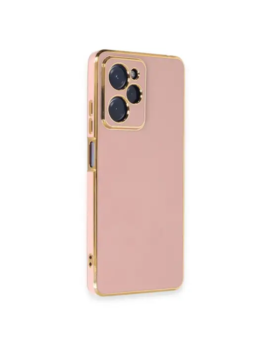 Xiaomi Poco X5 Pro 5g Kılıf Volet Silikon - Pembe