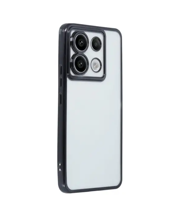 Xiaomi Poco X6 Kılıf Razer Lensli Silikon - Siyah