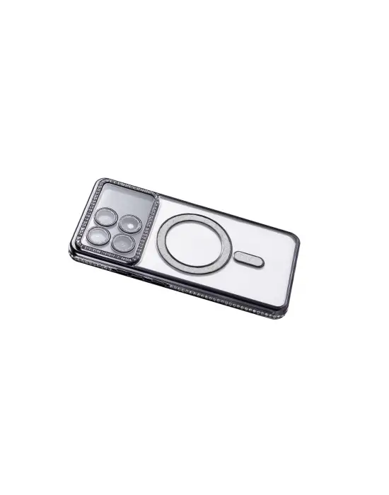 Xiaomi Poco X6 Pro Joke Simli Magneticsafe Kılıf - Siyah