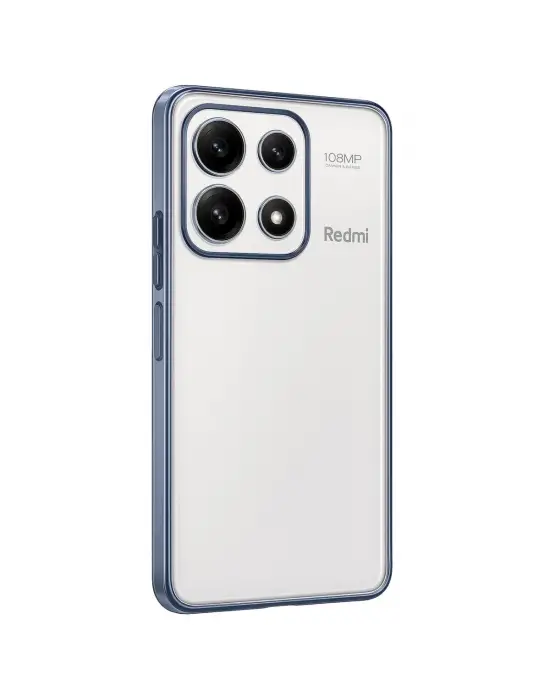Xiaomi Poco X6 Pro Kılıf Razer Lensli Silikon - Açık Mavi