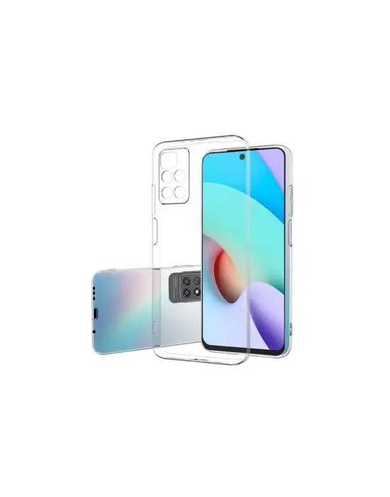 Xiaomi Redmi 10 2022 Kılıf Lüx Şeffaf Silikon