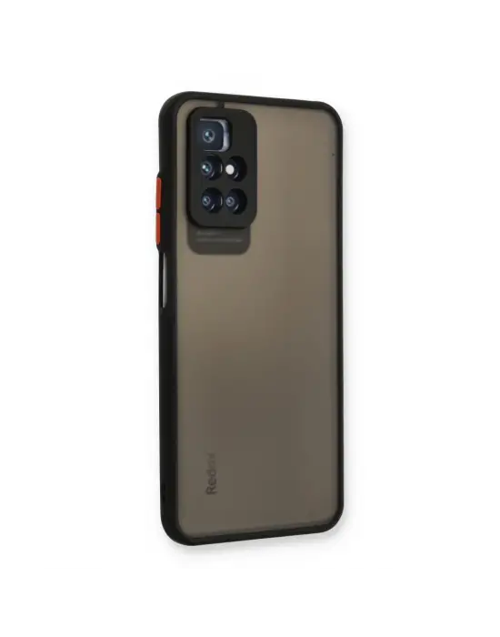 Xiaomi Redmi 10 2022 Kılıf Montreal Silikon Kapak - Siyah