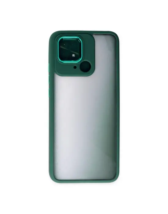 Xiaomi Redmi 10c Kılıf Dora Kapak - Haki Yeşil