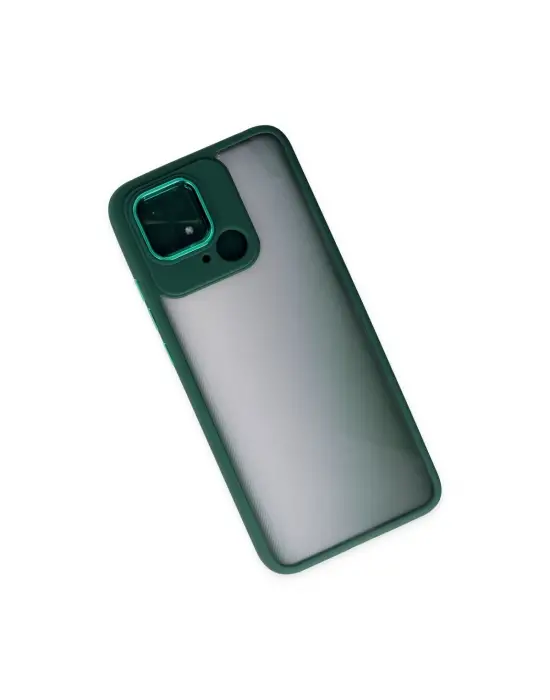 Xiaomi Redmi 10c Kılıf Dora Kapak - Haki Yeşil
