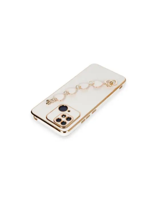 Xiaomi Redmi 10c Kılıf Esila Silikon - Beyaz
