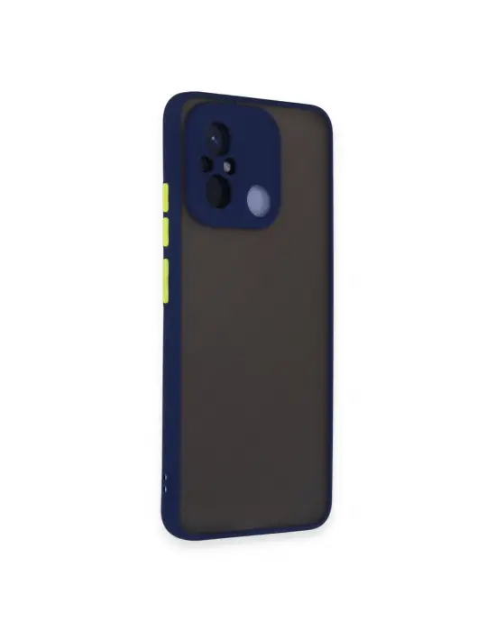Xiaomi Redmi 12c Kılıf Montreal Silikon Kapak - Lacivert