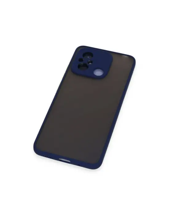 Xiaomi Redmi 12c Kılıf Montreal Silikon Kapak - Lacivert