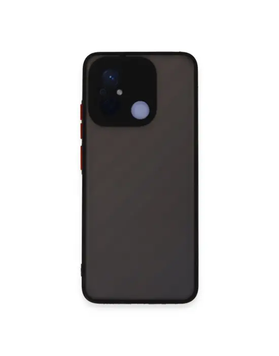 Xiaomi Redmi 12c Kılıf Montreal Silikon Kapak - Siyah
