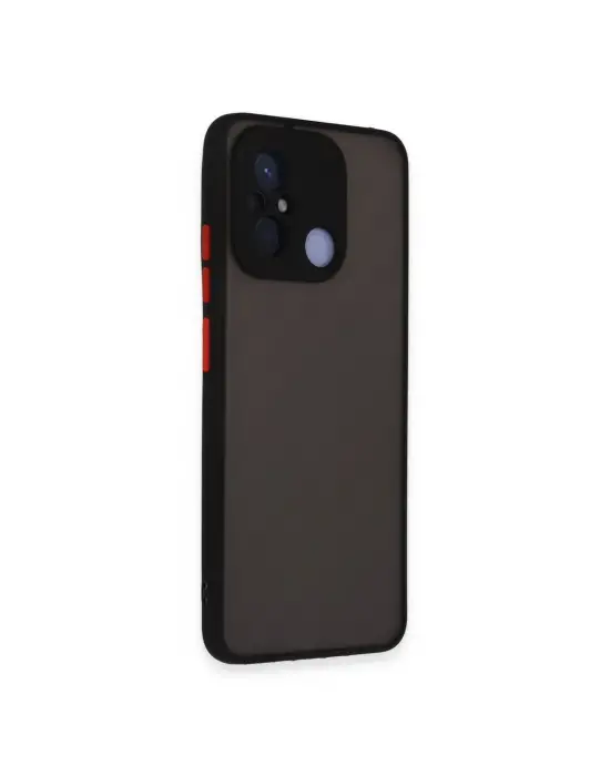 Xiaomi Redmi 12c Kılıf Montreal Silikon Kapak - Siyah