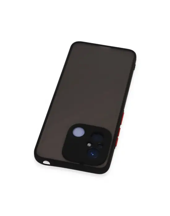 Xiaomi Redmi 12c Kılıf Montreal Silikon Kapak - Siyah