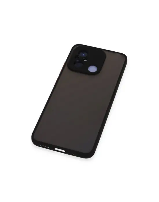Xiaomi Redmi 12c Kılıf Montreal Silikon Kapak - Siyah
