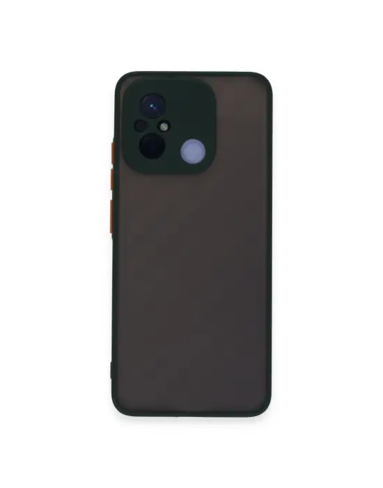 Xiaomi Redmi 12c Kılıf Montreal Silikon Kapak - Yeşil