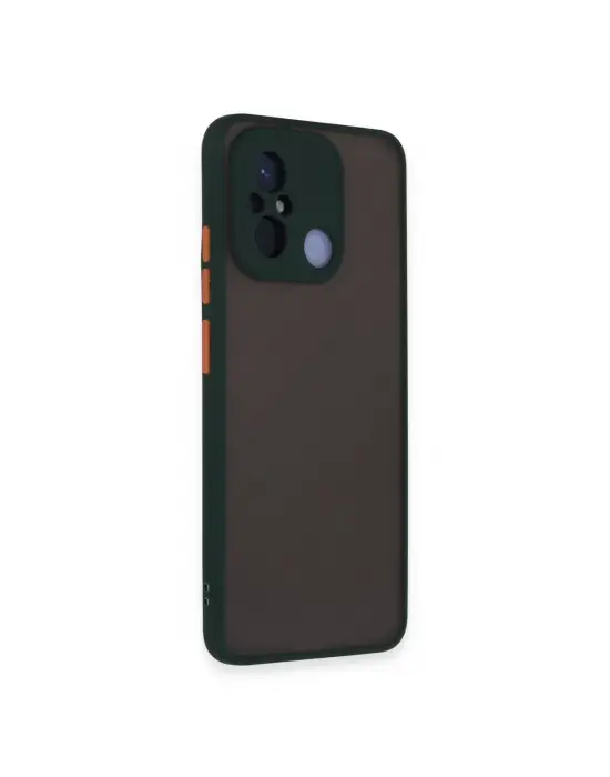 Xiaomi Redmi 12c Kılıf Montreal Silikon Kapak - Yeşil