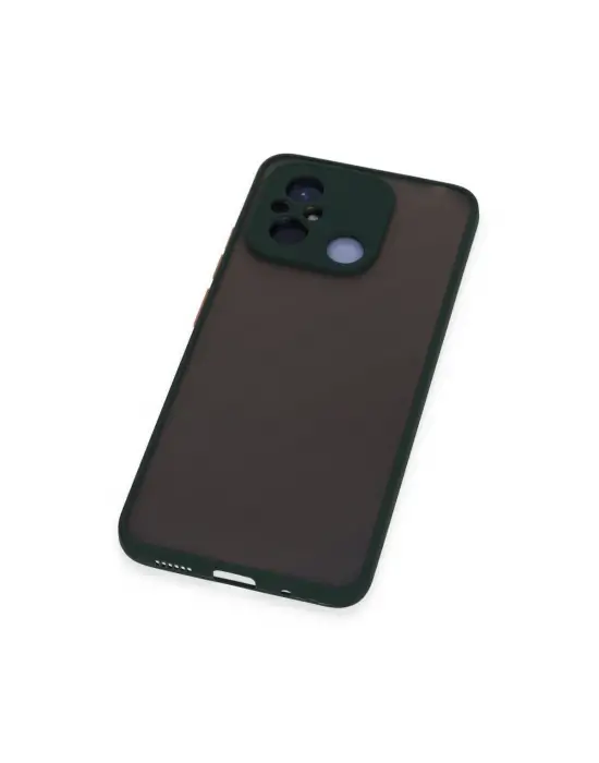 Xiaomi Redmi 12c Kılıf Montreal Silikon Kapak - Yeşil