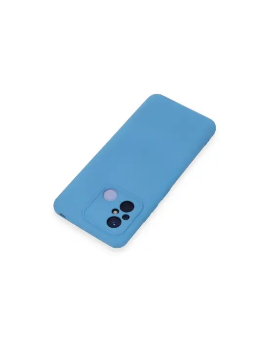 Xiaomi Redmi 12c Kılıf Nano İçi Kadife Silikon - Mavi