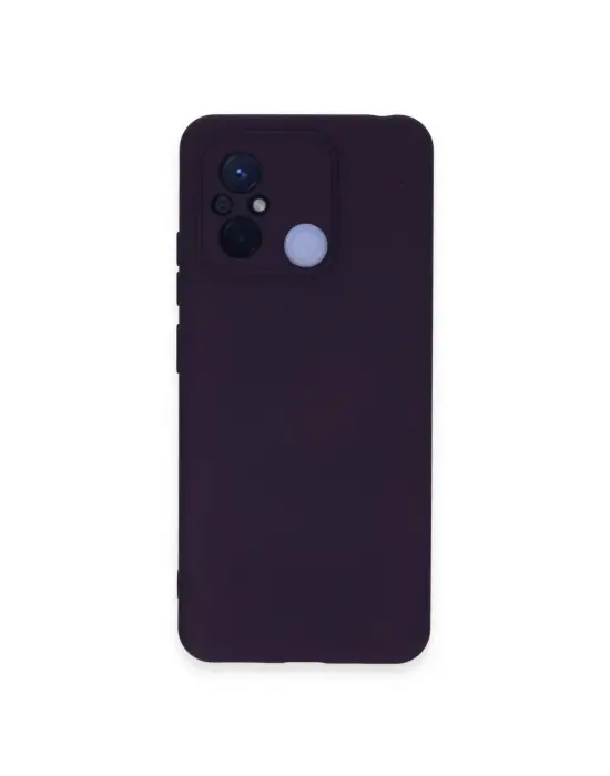 Xiaomi Redmi 12c Kılıf Nano İçi Kadife Silikon - Mor