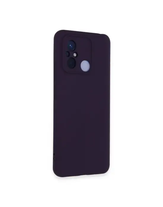 Xiaomi Redmi 12c Kılıf Nano İçi Kadife Silikon - Mor