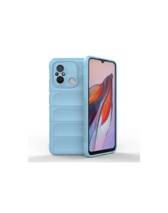 Xiaomi Redmi 12c Kılıf Optimum Silikon - Sky Blue