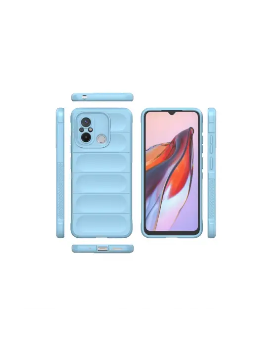 Xiaomi Redmi 12c Kılıf Optimum Silikon - Sky Blue