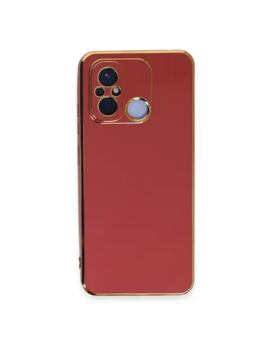 Xiaomi Redmi 12c Kılıf Volet Silikon - Kırmızı