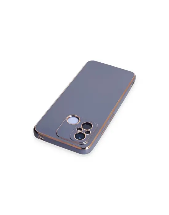 Xiaomi Redmi 12c Kılıf Volet Silikon - Mavi