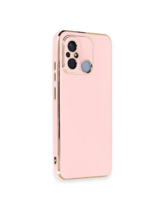 Xiaomi Redmi 12c Kılıf Volet Silikon - Pembe