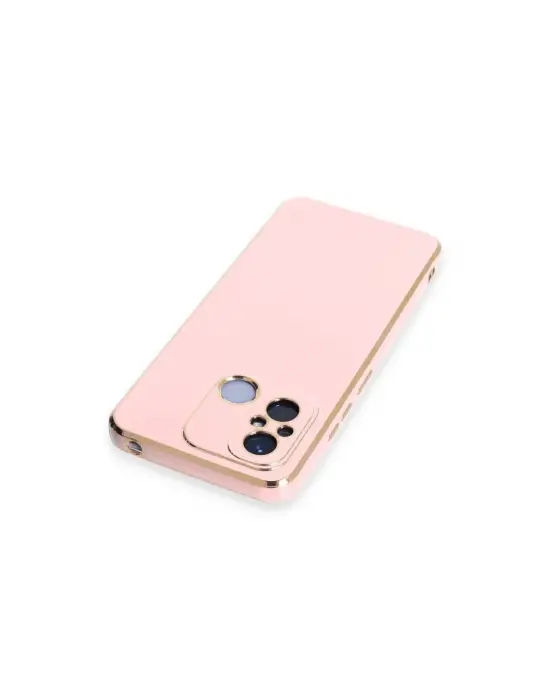 Xiaomi Redmi 12c Kılıf Volet Silikon - Pembe