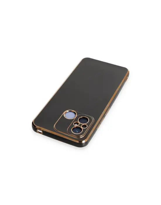 Xiaomi Redmi 12c Kılıf Volet Silikon - Siyah