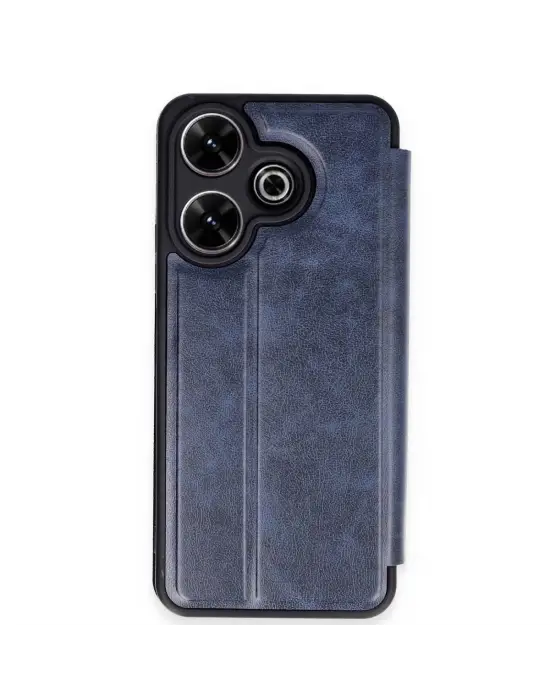 Xiaomi Redmi 13 4g Kılıf Flip Cover - Lacivert