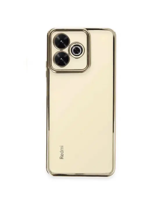Xiaomi Redmi 13 4g Kılıf Razer Lensli Silikon - Gold
